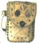 �tui pour cigarrettes en cuir - marron clair