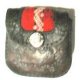 Coin Bag Made of Leather and Awayo