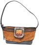 Brown Swede Purse