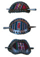 Hair barrette with antique awayo- 3 piece set
