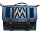 Leather briefcase with "Macha" awayo applications