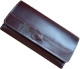 Wallet for woman - burgundy with flowers