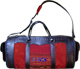 Travelling suitcase - suede applications