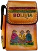 Leather Cigarette Case - Painted