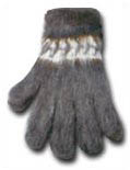 Gray Alpaca Gloves