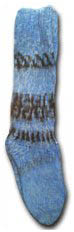 Alpaca Socks - Light Blue