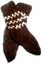 Alpaca Socks - Black
