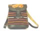 Sac � main de cuir - awayo multicolore