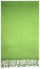 Sleek Alpaca Shawl - light green