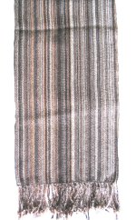 Alpaca Shawl - multicoloured gray