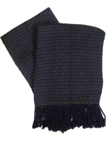 Alpaca Shawl - Blue