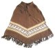 Alpaca Poncho for Kids (4 to 6 years)- brown