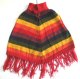 Multicoloured Poncho - kids (4 to 6 years)