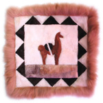 Taie en alpaga - marron clair