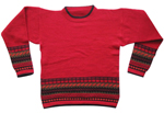 Plain Style Red Sweater<br>Age: 9-10 years