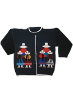 "Cholitas" Blue Cardigan<br>Age 9 years
