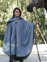 Capa de Alpaca - Plomo oscuro