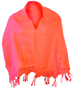 100% Alpaca Shawl - Red