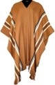 Alpaca poncho - vicu�a color