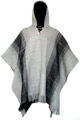 Gray Alpaca Poncho