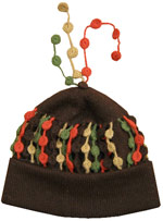 "Ilusion" cap - dark brown
