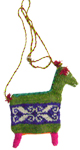Llama shaped bag - multicoloured