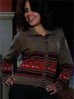 "Cholitas" cardigan - beige