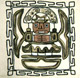 Funda de almohada "Dios de Tiwanaku"