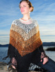 Openwork poncho "Mark'a"