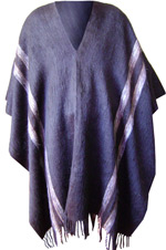 Poncho negro "Ch'ama"