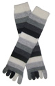 Striped Socks with fingers