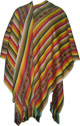 Linen Multicolor Ruana