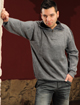 Gray Sweater - High neck sweater
