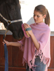 Poncho Waves - Pink
