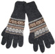 Guantes 100% alpaca - Gris