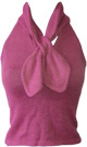 Pink alpaca tank and scarf