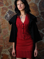Black Coat - 3/4 Sleeves