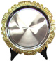 'Golden edges'' Plate