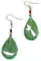 Aretes "Hoja de COCA" - peque�os
