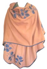 Baby Alpaca Shawl- Natural Brown