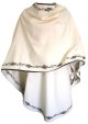 Kelly baby alpaca cape- white