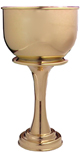 Huge Chalice - gold plated 24 KT