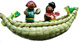 Totora raft magnet