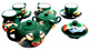 Tea set "valley cholitas" - green