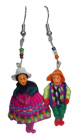 Awayo Earings ''Andean Couple''