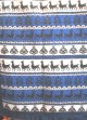 Andean bedspread - blue