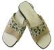 Green sandals