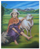 NI�A PASTORA - Shepherdess Little Girl
