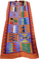Handcrafted carpet "caminito"- geometrical figures