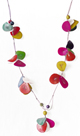 Colla de Tagua Multicolor